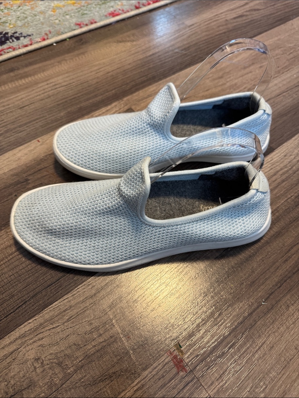 allbirds Tree Loungers Slip-On Loafers in Light Blue - Picture 4 of 8